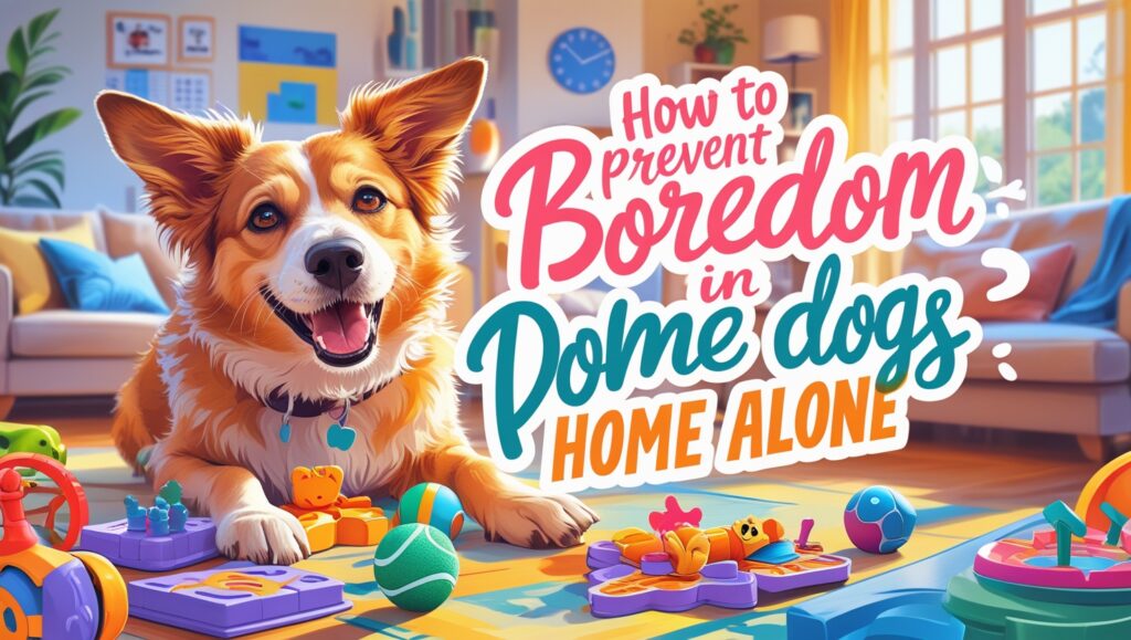 How to Prevent Boredom in Dogs Home Alone