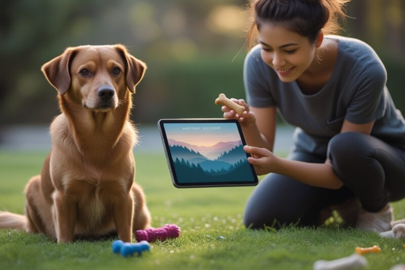 Training an Anxious Dog Using Mental Exercises