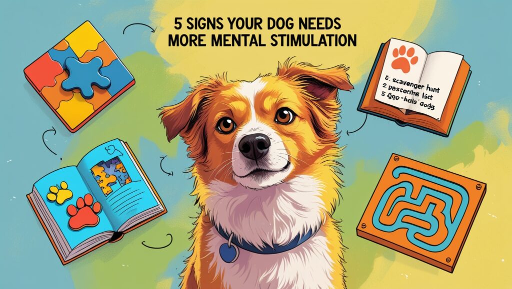 5 Signs Your Dog Needs More Mental Stimulation