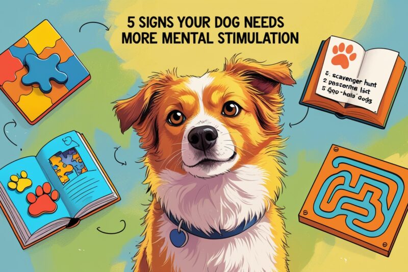 5 Signs Your Dog Needs More Mental Stimulation