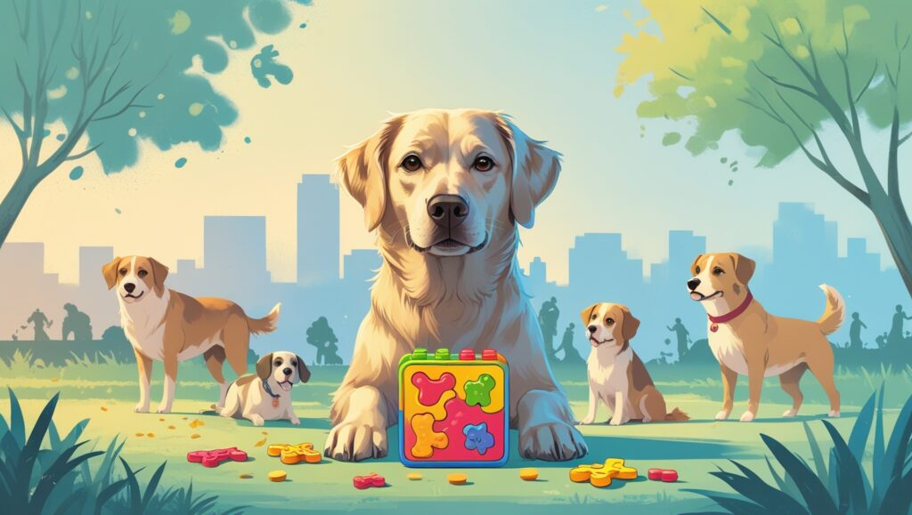 How Brain Training Helps With Dog Socialization
