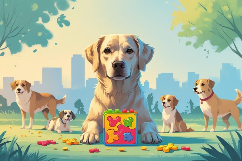 How Brain Training Helps With Dog Socialization