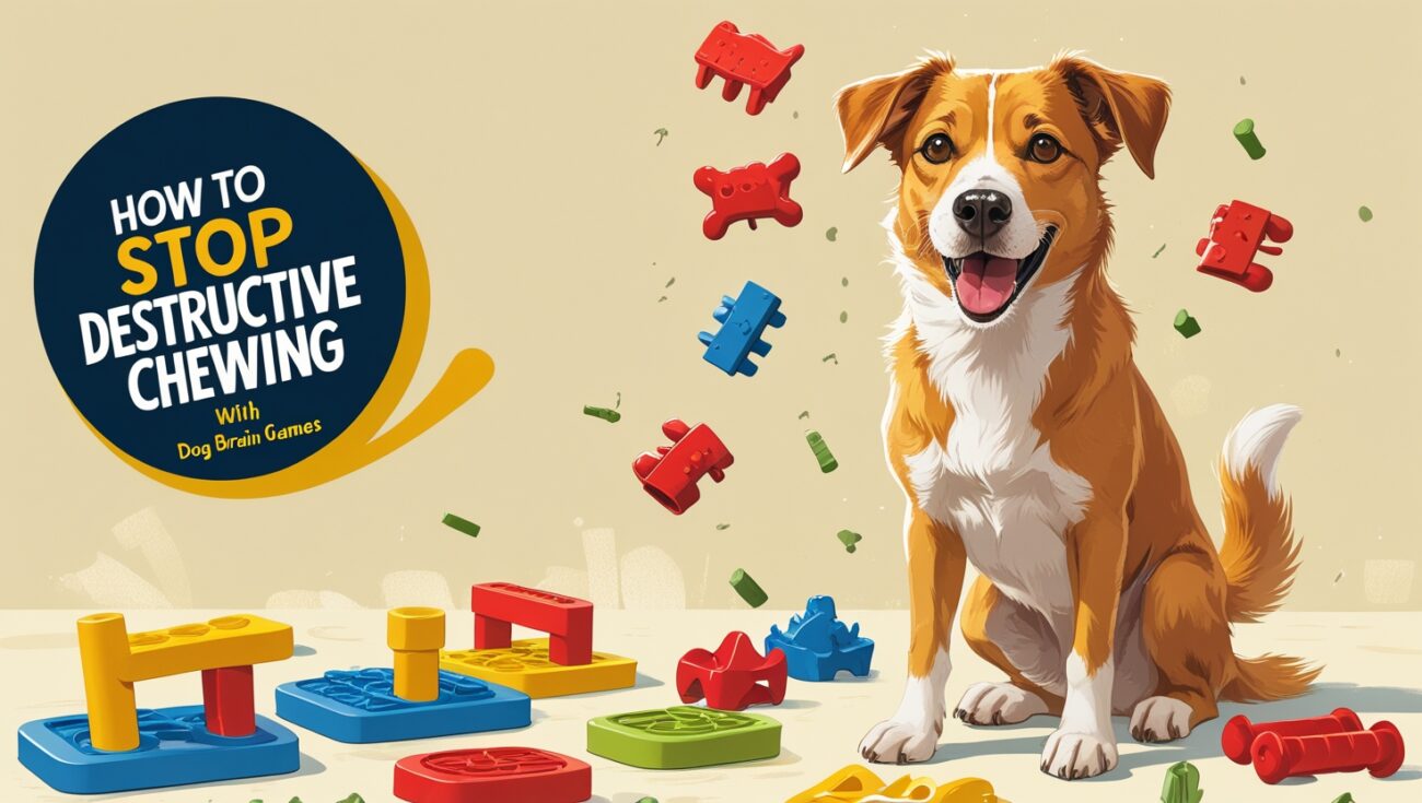 How to Stop Destructive Chewing with Dog Brain Games