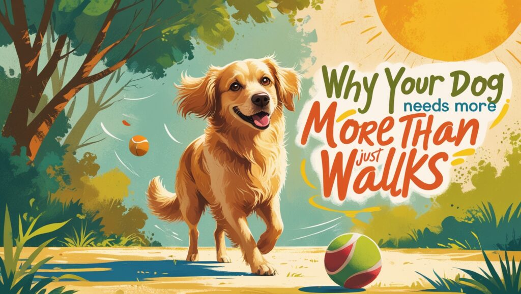 Why Your Dog Needs More Than Just Walks