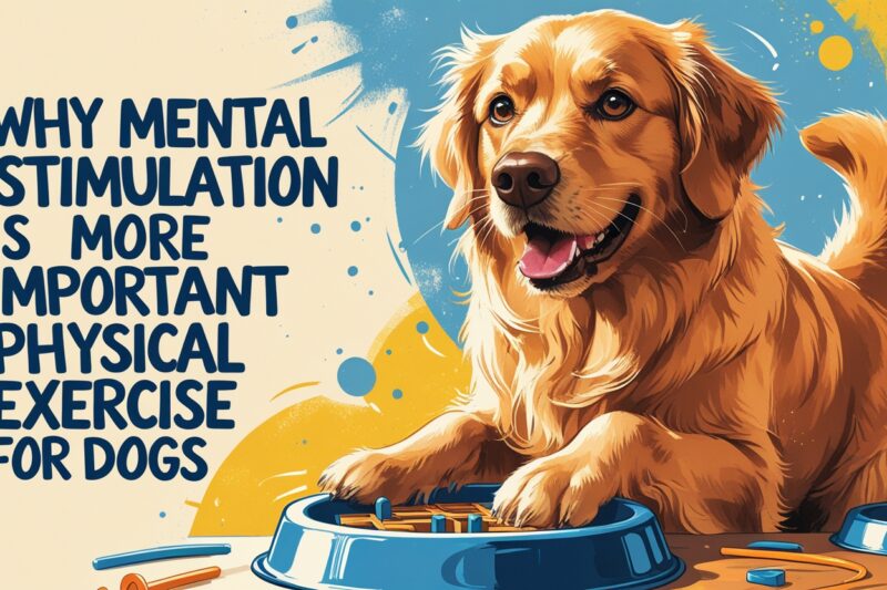 Why Mental Stimulation Is More Important Than Physical Exercise for Dogs