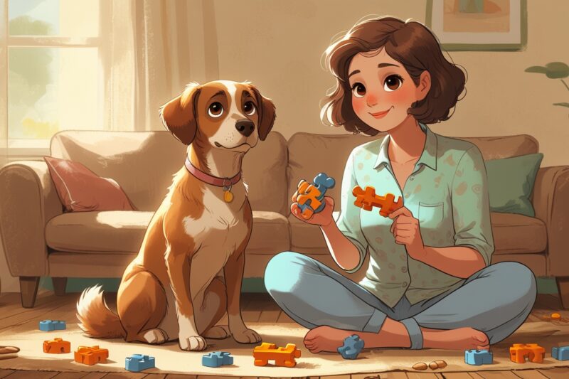 How to Teach Your Dog Patience Through Brain Workouts