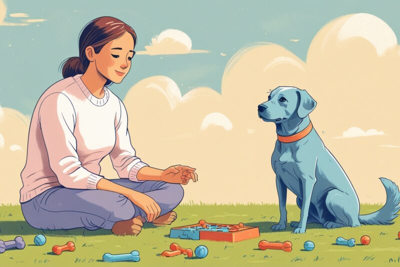 How to Help a Nervous Dog Build Trust Through Games
