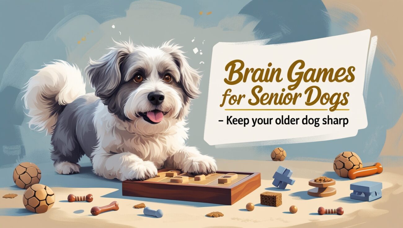 Brain Games for Senior Dogs — Keep Your Older Dog Sharp