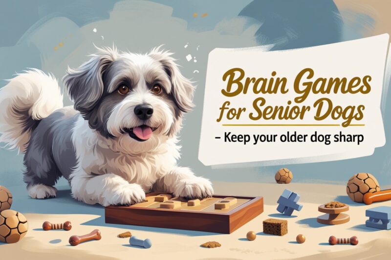 Brain Games for Senior Dogs — Keep Your Older Dog Sharp