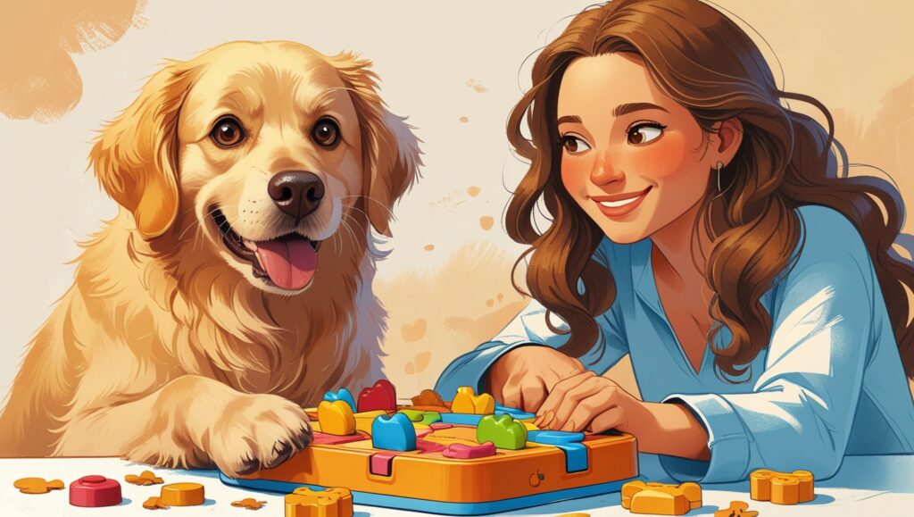 How Brain Games Help Bond You and Your Dog