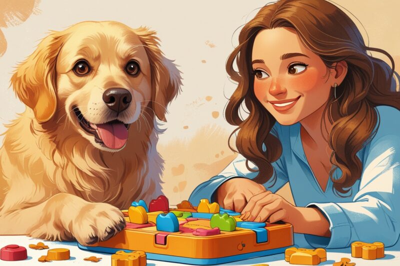 How Brain Games Help Bond You and Your Dog