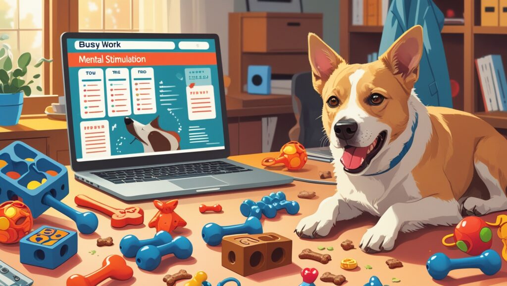 How to Mentally Stimulate Your Dog While You’re at Work
