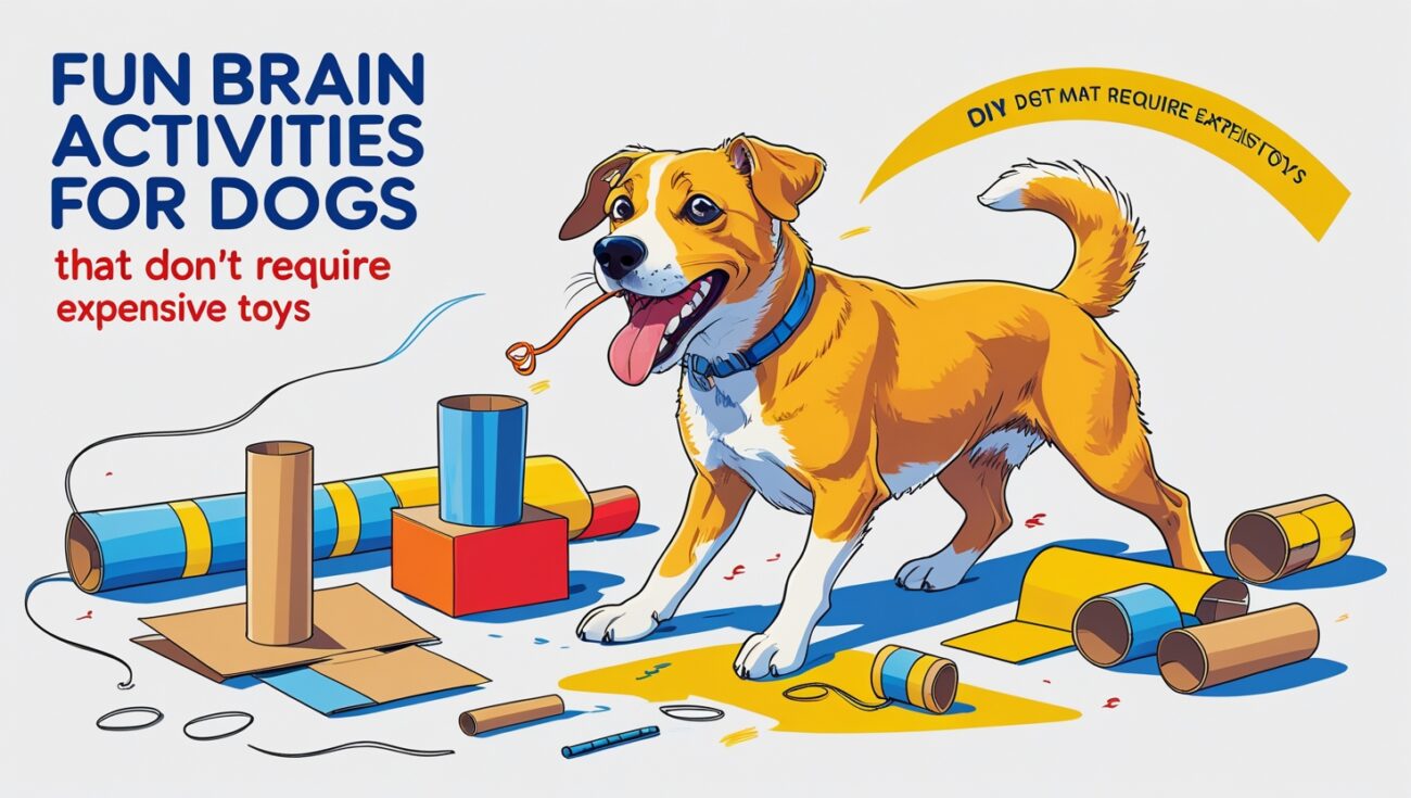 Fun Brain Activities for Dogs That Don’t Require Expensive Toys