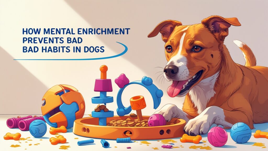 How Mental Enrichment Prevents Bad Habits in Dogs