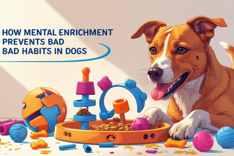 How Mental Enrichment Prevents Bad Habits in Dogs