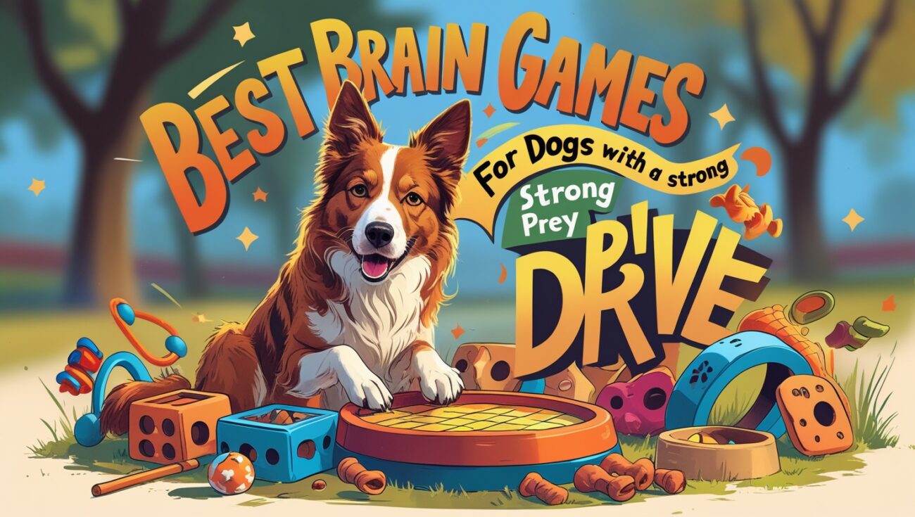 Best Brain Games for Dogs With a Strong Prey Drive