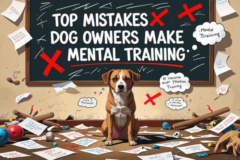 Top Mistakes Dog Owners Make With Mental Training