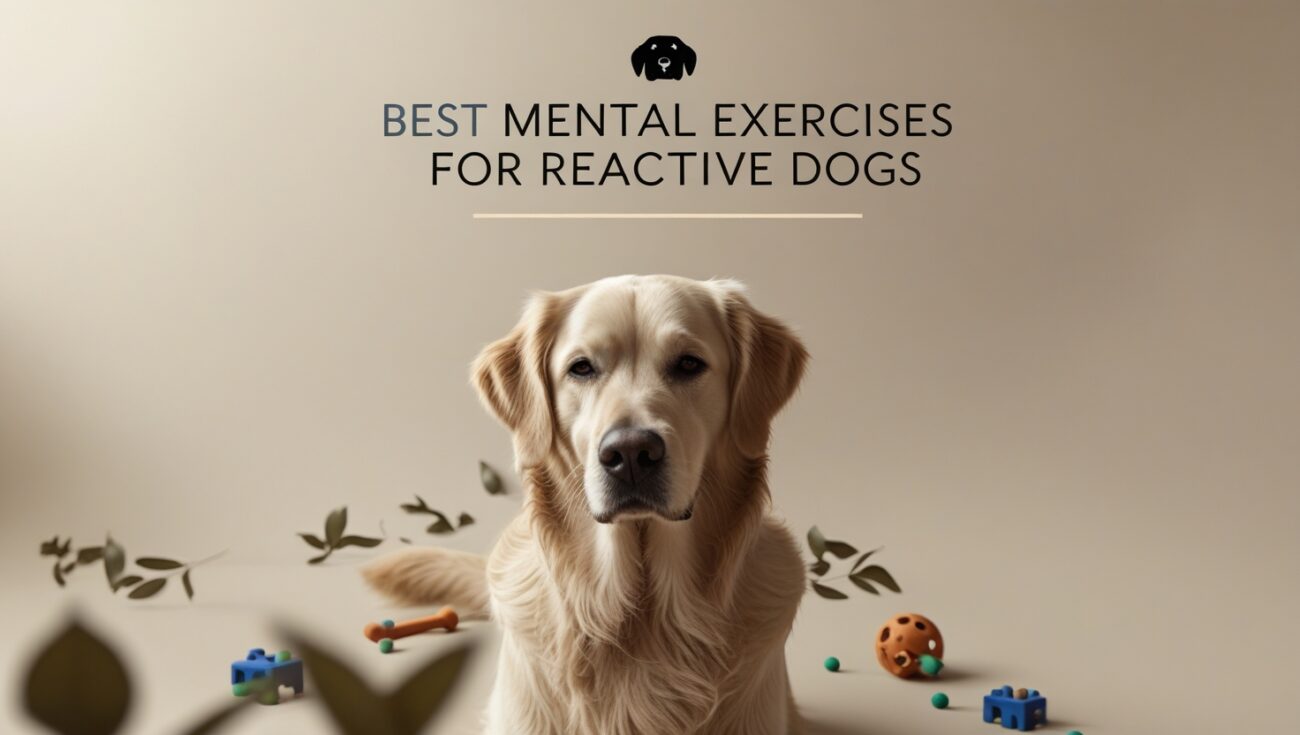 Best Mental Exercises for Reactive Dogs