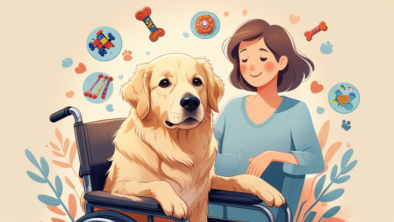 How to Mentally Stimulate a Dog With Limited Mobility