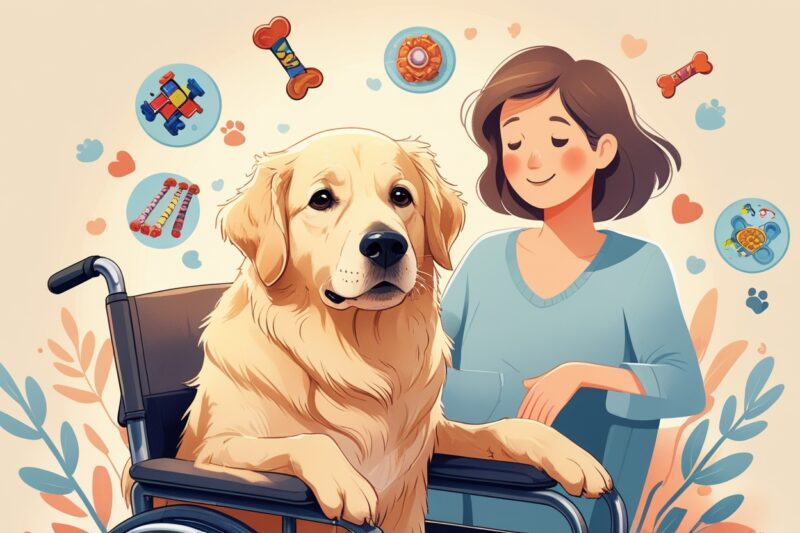 How to Mentally Stimulate a Dog With Limited Mobility