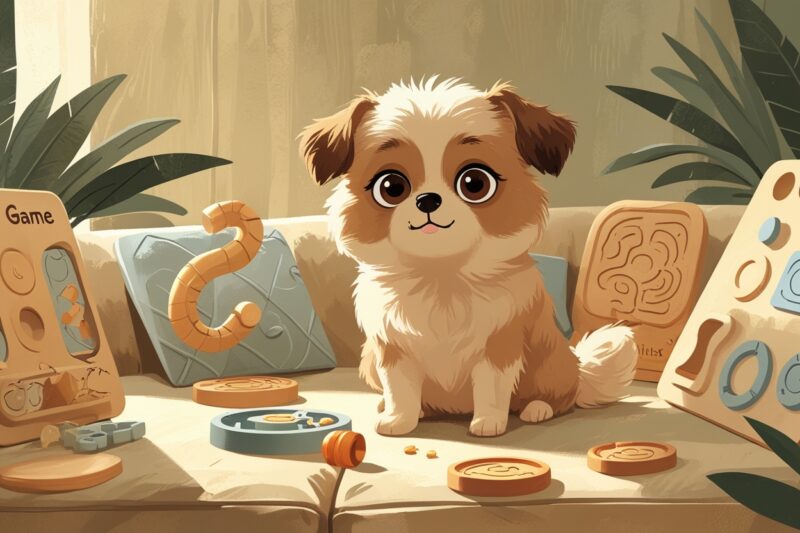 How to Help a Shy Dog Gain Confidence With Brain Games
