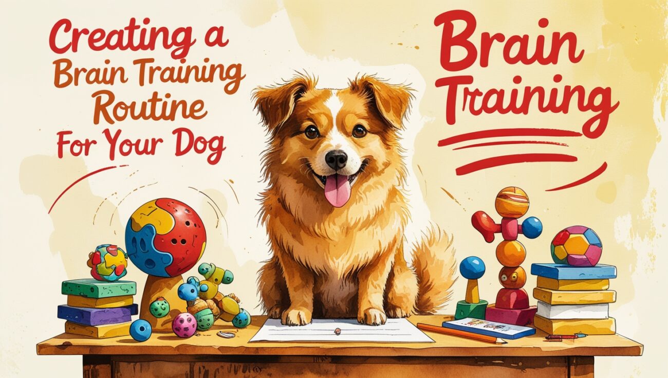 Creating a Brain Training Routine for Your Dog