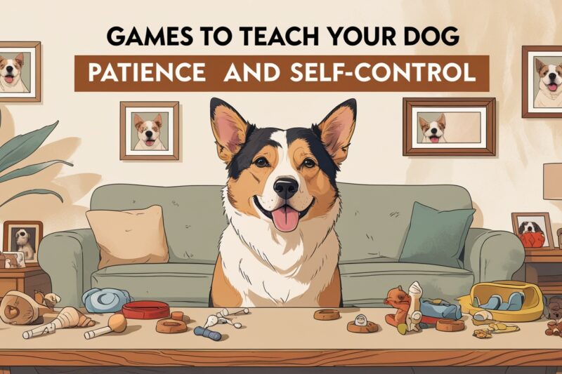 Games to Teach Your Dog Patience and Self-Control