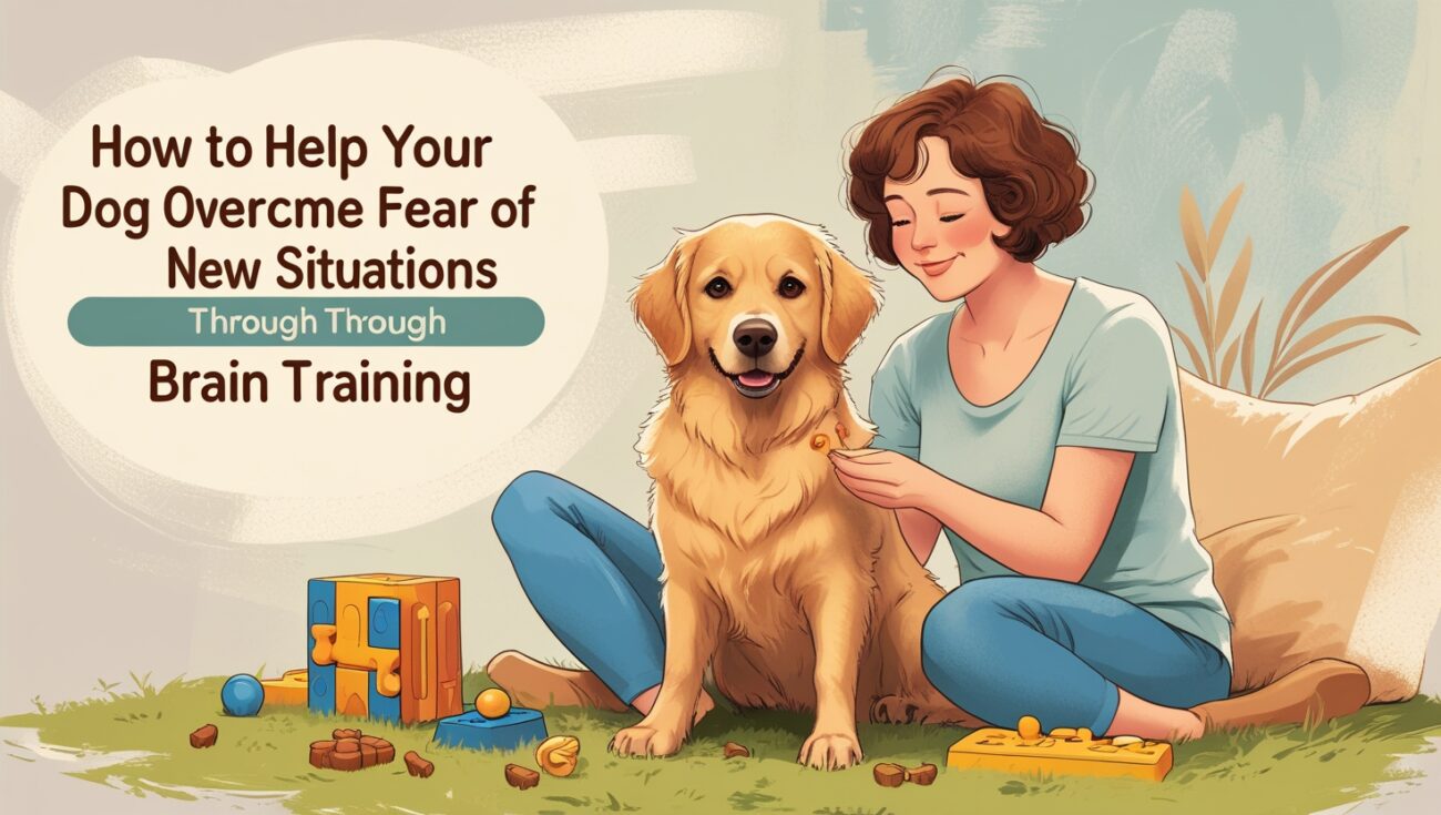 How to Help Your Dog Overcome Fear of New Situations Through Brain Training