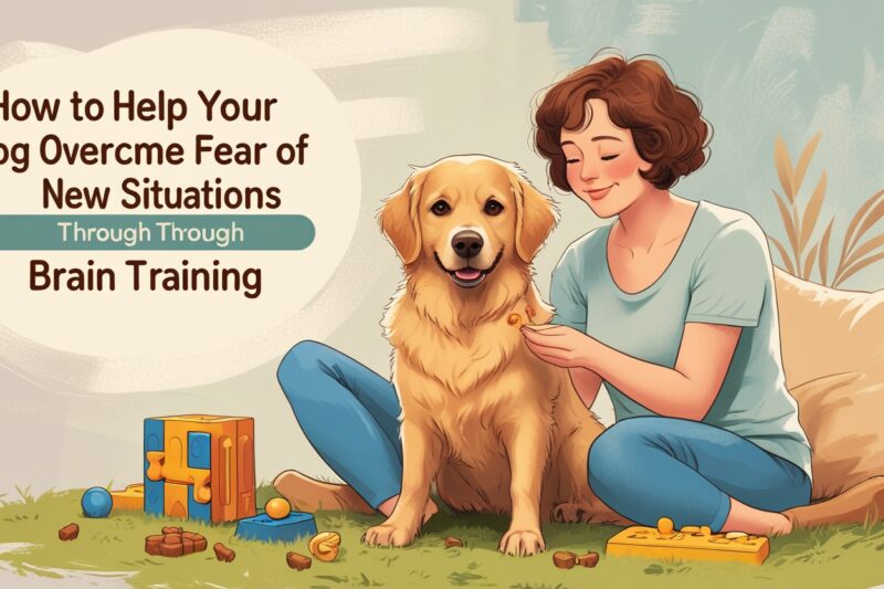 How to Help Your Dog Overcome Fear of New Situations Through Brain Training
